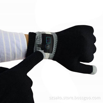 Wireless Bluetooth Glove, Long Time Working, with Mic, Touchscreen Control